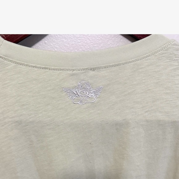 Boys Lie Women's Signature Boyfriend Tee Washed Lime Size S/M NWT - Picture 7 of 9